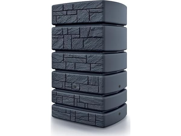 Prosperplast sadevesisäiliö Tower Stone antrasiitti 500L