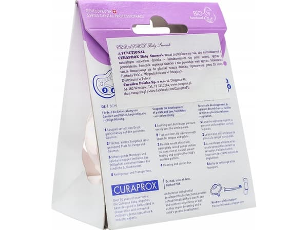 Curaprox CURAPROX BABYTROMMEL SOLO BLÅ