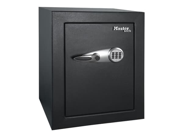 Master Lock Large No. T8-331ML - Pengeskap - 2 hyller - solid stål - svart