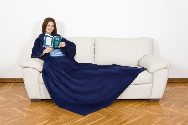 KANGURU Deluxe Midnight Plaid og tæppe 140 x 210 cm