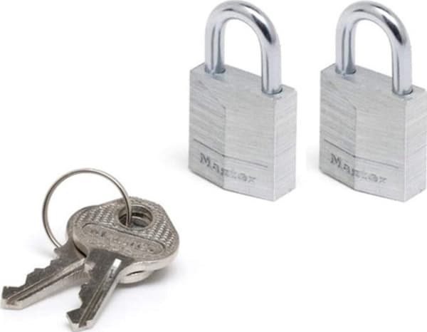MasterLock Master Lock 2 Padlocks 20mm 9120EURTCC
