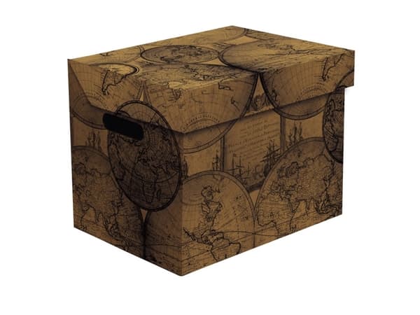Okko sammenleggbar pappeske34x25x26cm Globus