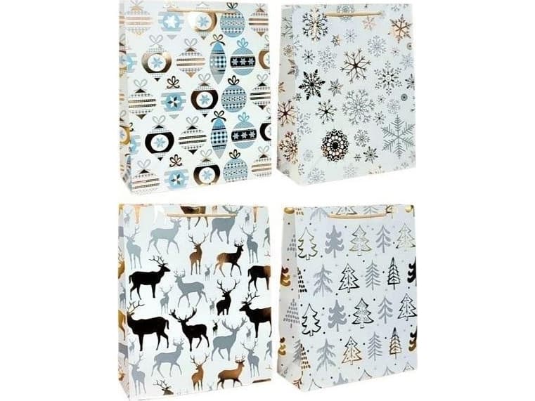 W&K Plated gift bag JYWK 319 L