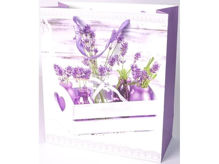 WDS Sandomierz Gift bag L lavender (0283-02)