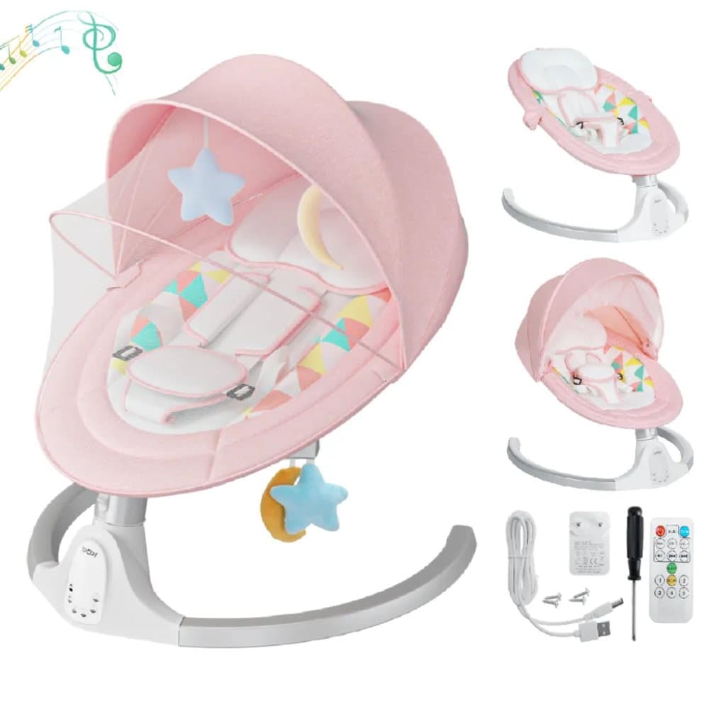 Baby Seesaw Electric Baby Swing Baby Cradle 5 Oscillation Amplitudes