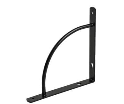 Haushalt Shelf Bracket 180X180 Black Hh81716