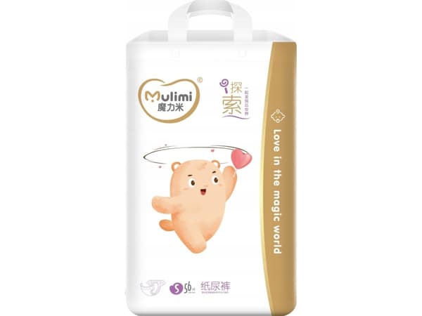 MULIMI blöjor S, 4-8kg, 56 st