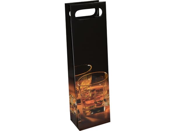 Kontorprodukter KONTORPRODUKTER alkoholpose, laminert, 12x8x41,5cm, med håndtak, blanding av mønstre