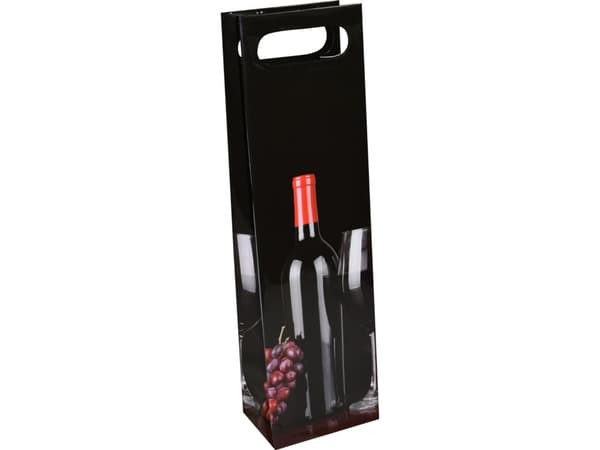 Kontorprodukter KONTORPRODUKTER alkoholpose, laminert, 12x8x41,5cm, med håndtak, blanding av mønstre