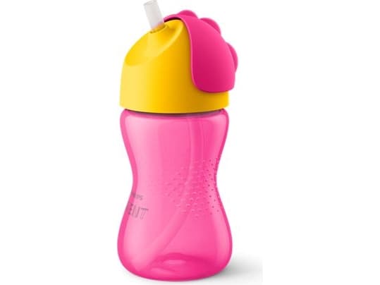 Philips AVENT SCF798/02 Sugrörsmuggar, Dryckesflaska, 1 månad (er), Rosa, Gul, Indonesien, 300 ml, 1 styck