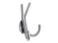 Miniatyrbilde 2 av 3: Home>it® hattekrog dobbelt Ø10 mm x 9×5 x 12,5 cm satin