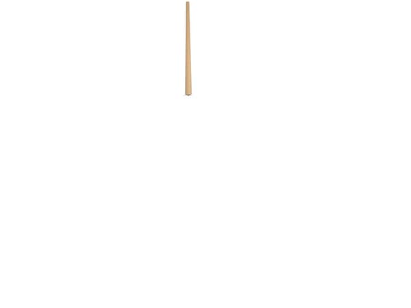 Home&gt;it® Kartiomainen pöydänjalka suoralla kannattimella Ø45/Ø25 x 70 cm pyökki puusta