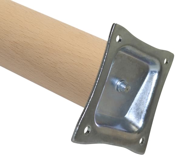 Home&gt;it® koniskt bordsben med vinklad konsol Ø45/Ø25 x 70 cm bok