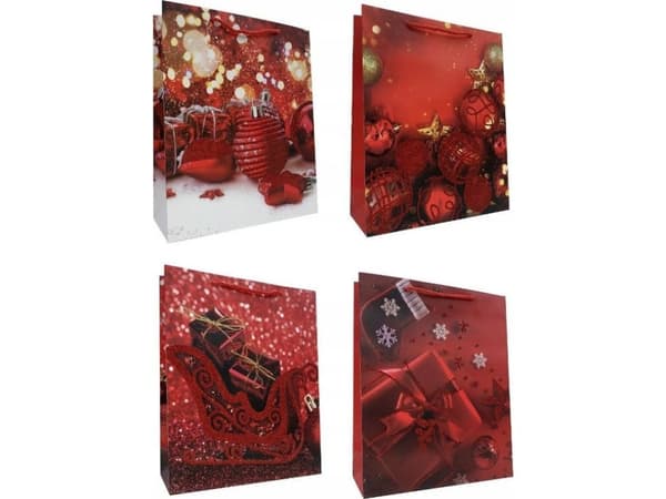 JU-PITER Julklappspåse 339A 30x41,5x12cm mix pris per 1 st