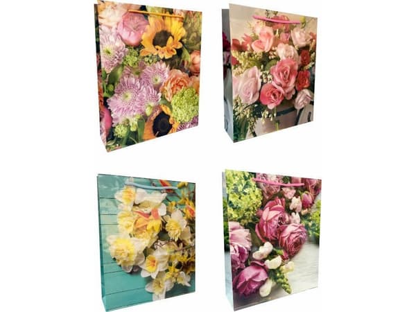 JU-PITER joululahjapussi 346A 30x41,5x12cm mix hinta per 1 kpl