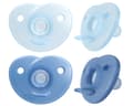 Miniatyrbild 1 av 5: Philips AVENT Soothie SCF099/21 Soothie, Ultramjuk napp, Ortodontisk, Silikon, Pojke, Tål diskmaskin, 2 styck