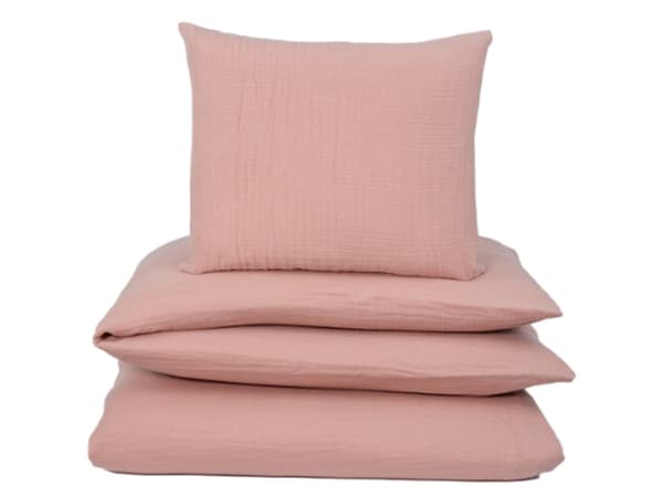 Påslakan Vagga Muslin Rose