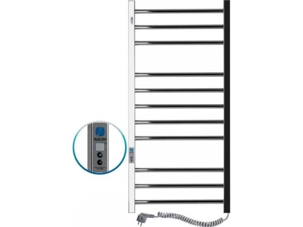 Navin Elektrisk håndkletørker Klasic Quadro 500*1000 Digital høyre 10-016052-5010