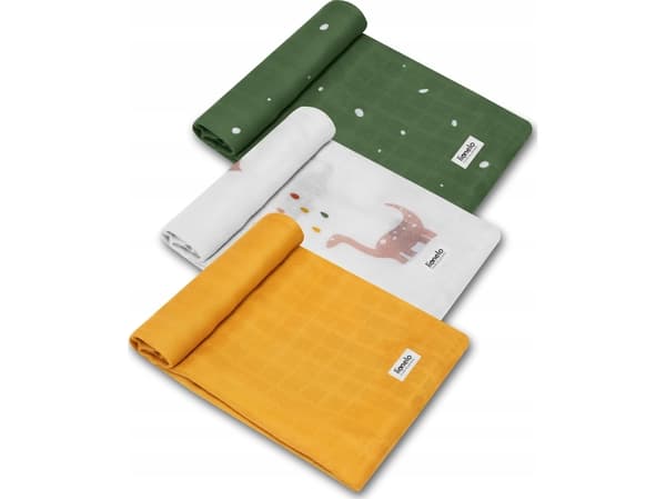 Lionelo Bamboo Textiles - Lo-Bamboo Set Dino