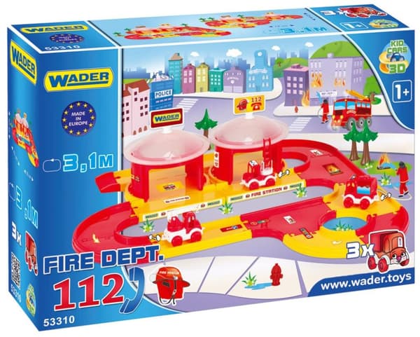 Wader Kids Cars 3D palokunta