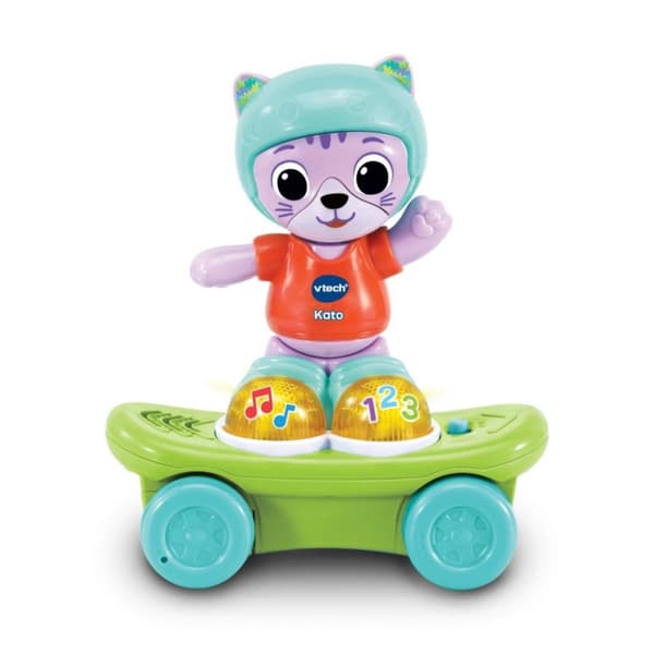 VTech Baby The Skateboard Cat Kato + Ljus och ljud