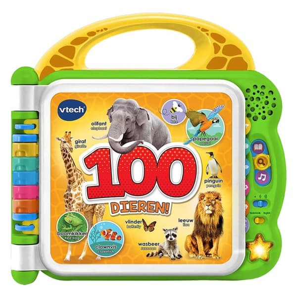 VTech Baby My First 100 Words Animals + Ljus och ljud