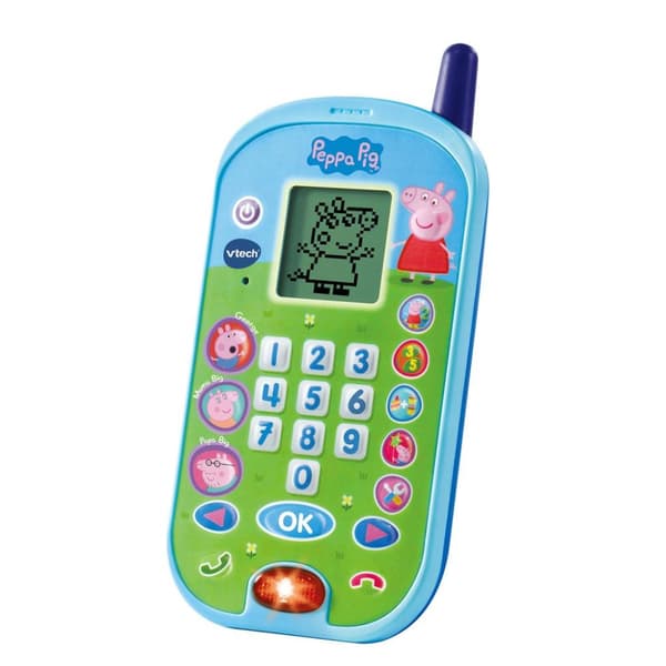 VTech Peppa Pig Learning puhelin + valo ja ääni Monivärinen