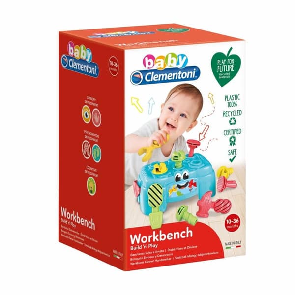 Clementoni Baby Workbench 9-osainen