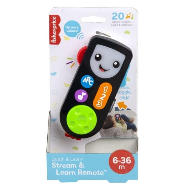 Fisher Price Stream og lær fjernbetjening + lys og lyd