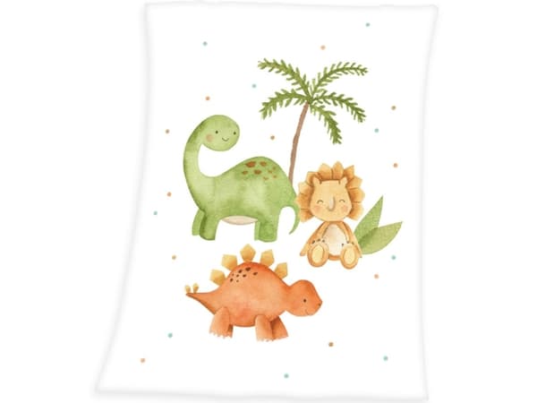 Babybest Dinos Fleecetäcke - 75 x 100 cm