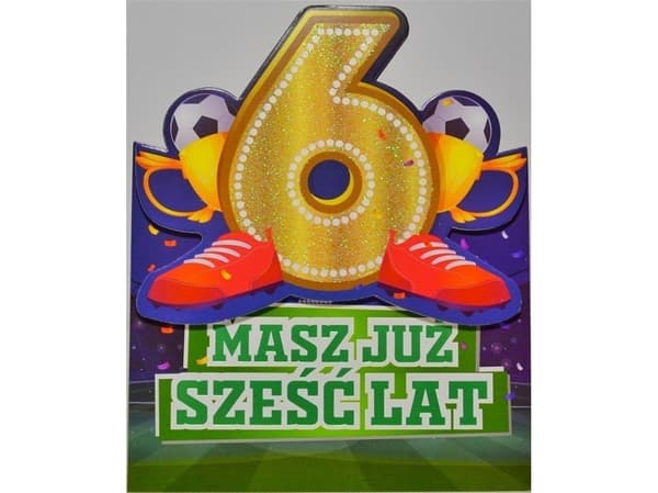 Yeku Födelsedagskort 6