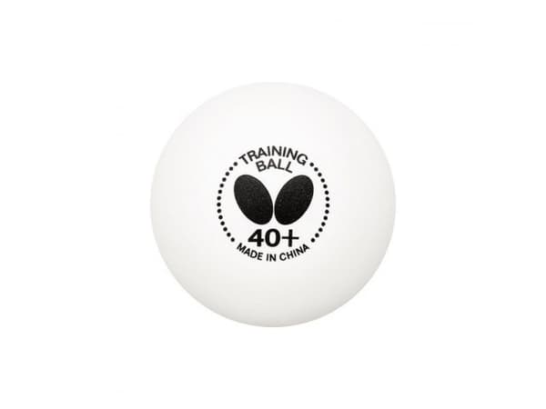 Butterfly BUTTERFLY TRENING Bordtennisballer Hvit - 6 stk.