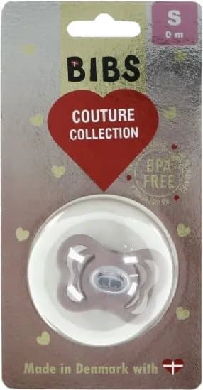 BIBS COUTURE PINK BLOMME S Brystvorte anatomisk silikone