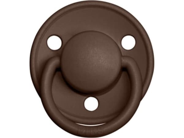 Smekker BIBS DE LUX MOCHA ONE SIZE Silikonsmokk