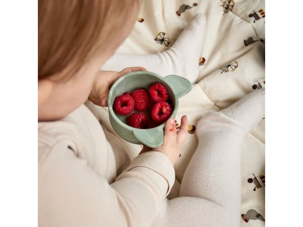 Nuuroo Rosa silikone snackskål 2-pak