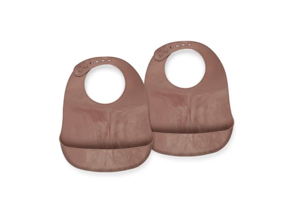 Nuuroo Tex silikone hagesmæk 2-pak