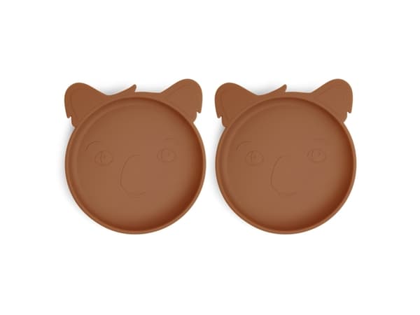 Nuuroo nuuroo - 2 Koala Caramel Cafe silikonilautasta