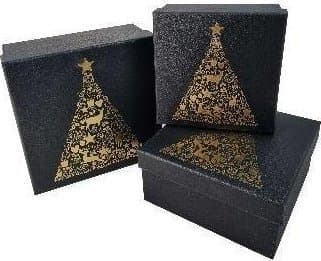 Det förlovade landet julklappsask 20x20x9,5 cm