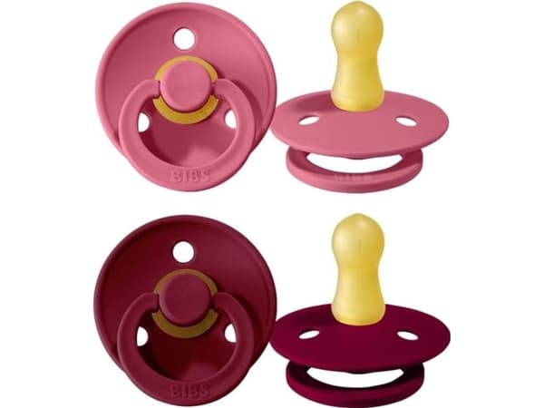 Bibs Coral & Ruby Smokk S 0m+ 2 stk.