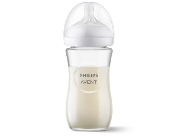 Philips AVENT Natural Response SCY933/01 Lasinen Natural tuttipullo, Läpinäkyvä