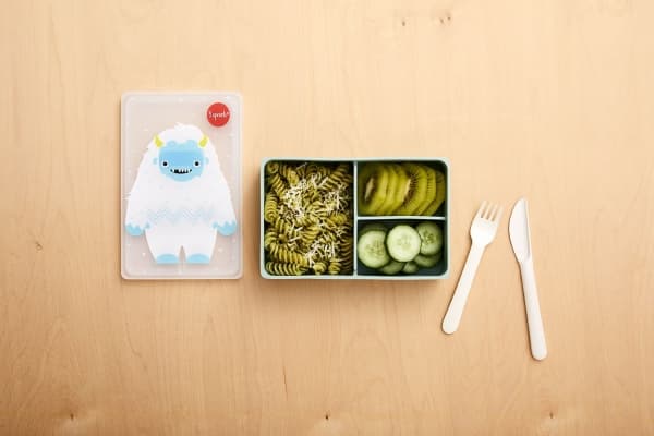 3 Sprouts Madkasse i silikone, Den afskyelige snemand