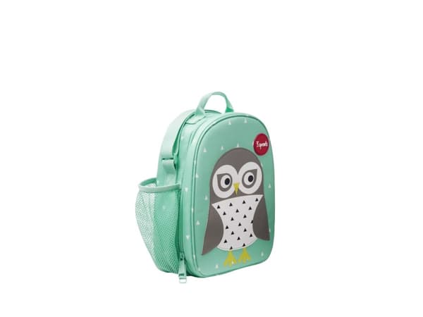 3 Sprouts Skuldertaske til Frokost og Snack, Ugle