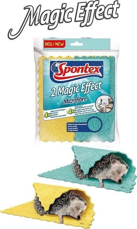 Spontex Cloth Microfibermagiceffect 20.5X22 2Pcs