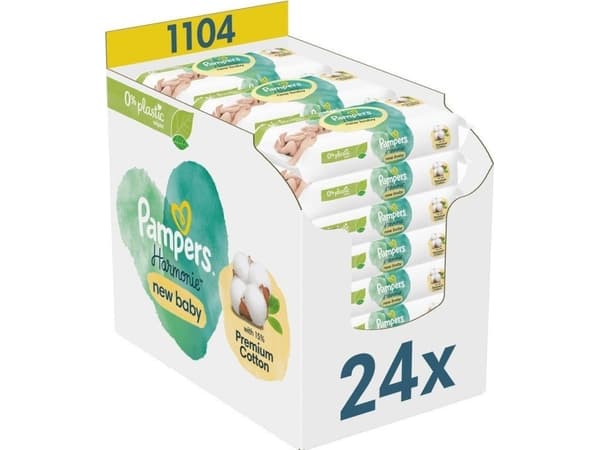 Harmonie New Baby våtservetter 24x46 st.