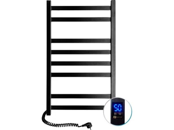 Elektrisk håndkletørker Navin Avangard 480*800 Sensor venstre svart 12-228153-4880