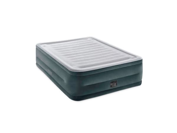 Intex DuraBeam Comfort-Plush High-Rise, Dobbel Madrass, Rektangel, Inne & Ute, Innebygd luftpumpe