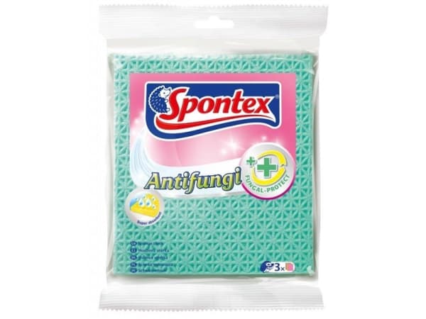 Spontex våtservietter-Svamper Antifungi 3 stk