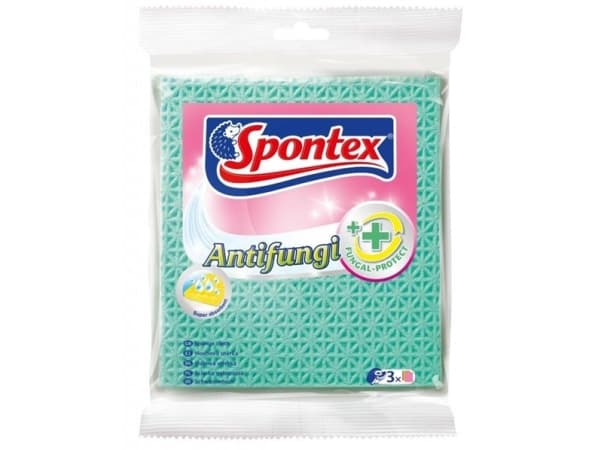 Spontex våtservietter-Svamper Antifungi 3 stk