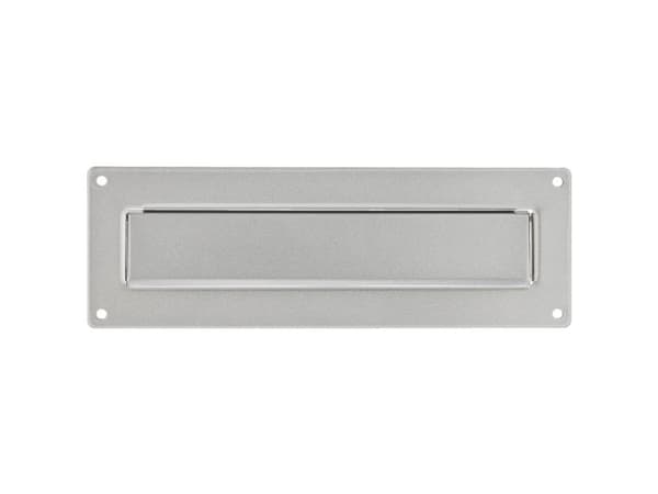 Burg Wächter 32480 PORTA 796 SI Brevsprække Aluminium, Stålplade Sølv