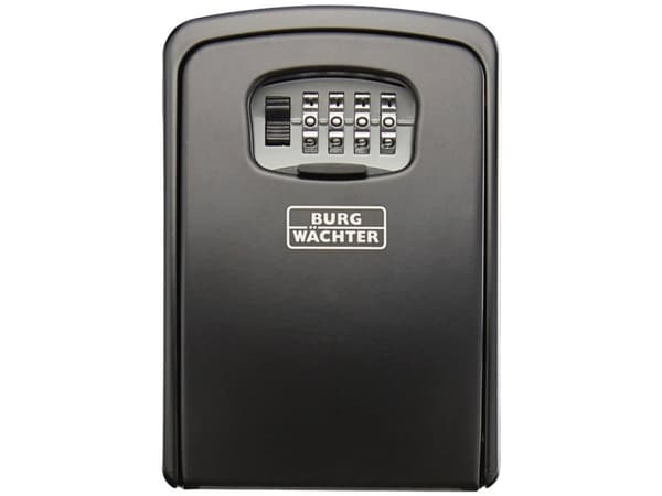 BURG-WÄCHTER KEYSAFE 40 SB, Musta, 1 koukku(a), Yhdistelmälukko, 105 x 55 x 145 mm
